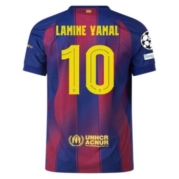 Alternative view of Maillot Match Barca Domicile 2025 2026 Lamine Yamal UCL