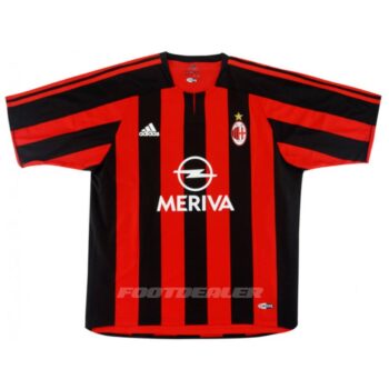 Alternative view of Maillot Milan AC Domicile 2003 2004 Cafu