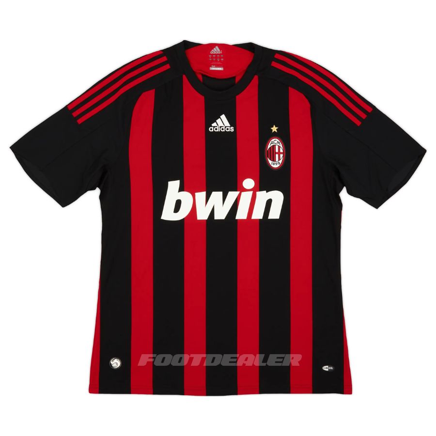 Maillot Milan AC Domicile 2008 2009 Pirlo – Image 2