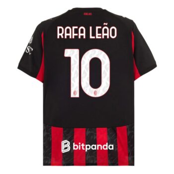 Alternative view of Maillot Milan AC Domicile 2025 2026 Rafael Leao
