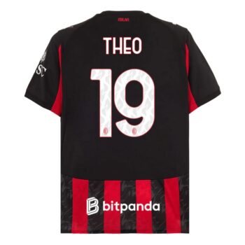 Alternative view of Maillot Kit Enfant Milan AC Domicile 2025 2026 Theo