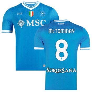 Maillot Naples Domicile 2025 2026 Mc Tominay