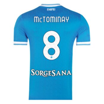 Alternative view of Maillot Naples Domicile 2025 2026 Mc Tominay