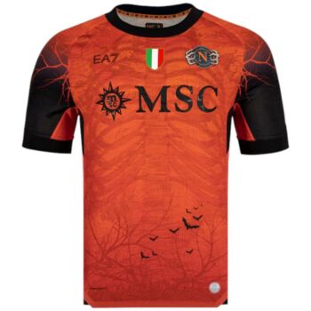 Maillot Naples Halloween 2025 2026 Orange