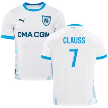 Maillot OM Domicile 2024 2025 Clauss