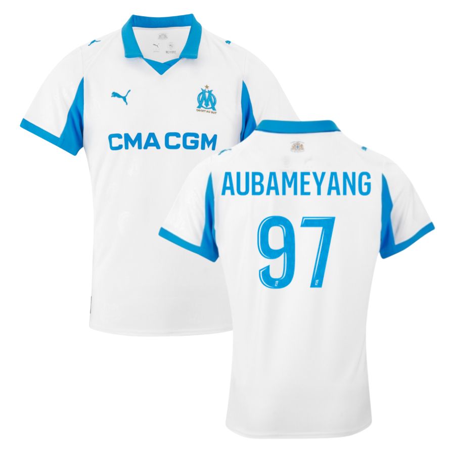 Maillot OM Domicile 2025 2026 Aubameyang