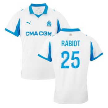 Maillot OM Domicile 2025 2026 Rabiot