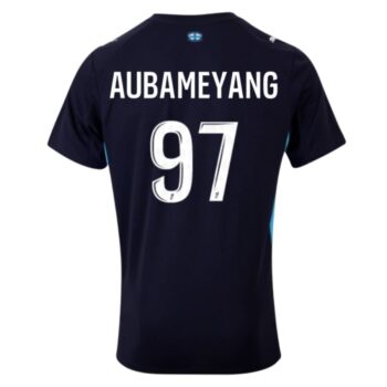 Alternative view of Maillot Kit Enfant OM Exterieur 2025 2026 Aubameyang