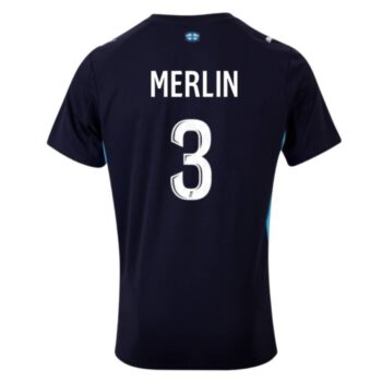 Alternative view of Maillot OM Exterieur 2025 2026 Merlin
