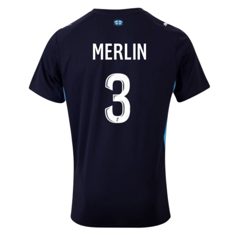 Maillot OM Exterieur 2025 2026 Merlin – Image 2