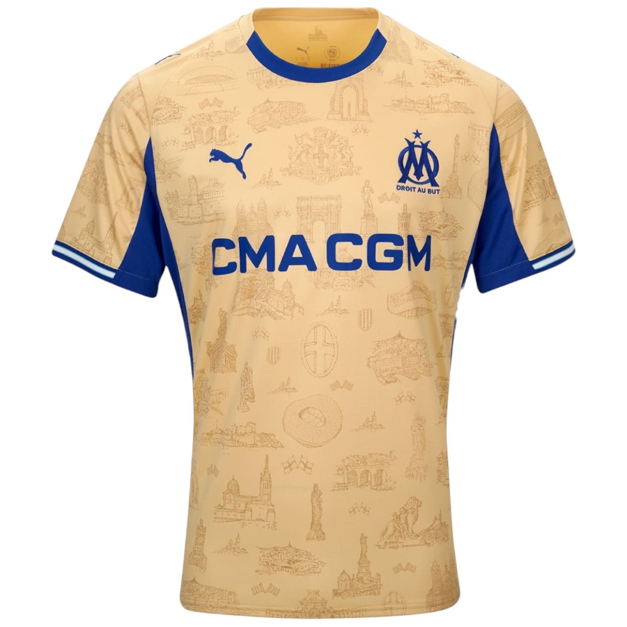 Maillot OM Fourth 2025 2026 Pavard – Image 3