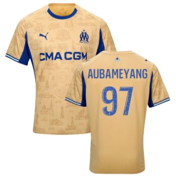 Maillot OM Fourth 2025 2026 Aubameyang