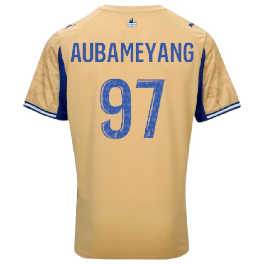 Maillot OM Fourth 2025 2026 Aubameyang – Image 2