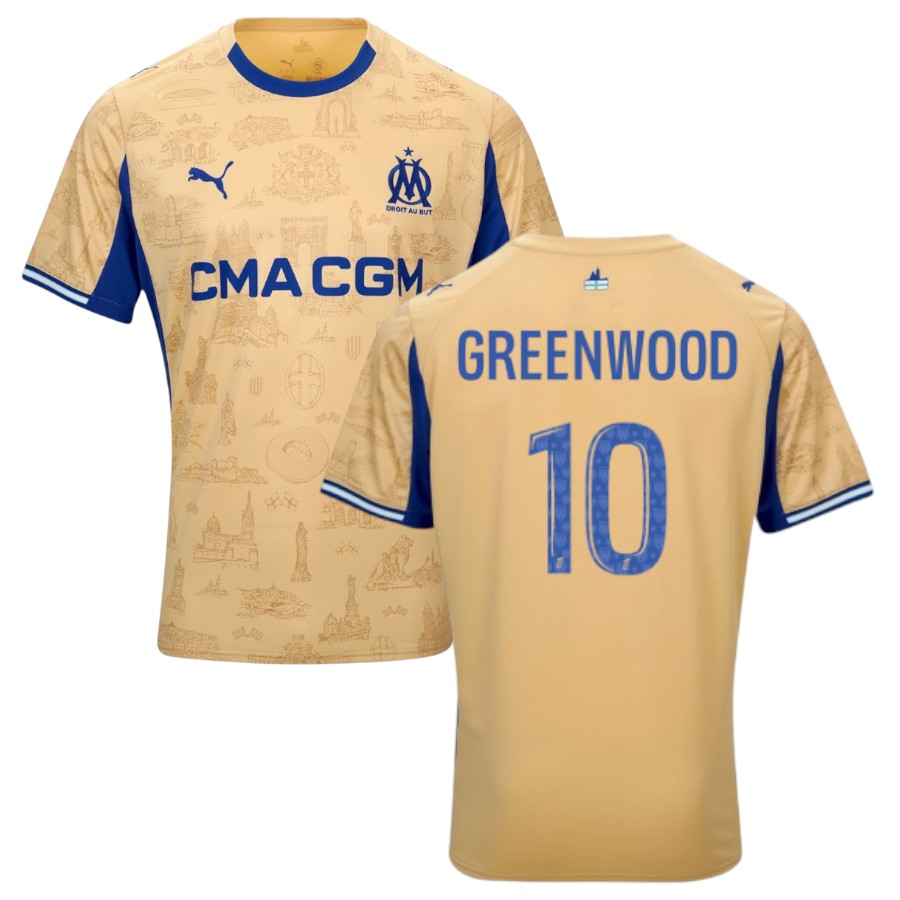 Maillot OM Fourth 2025 2026 Greenwood