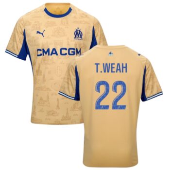 Maillot OM Fourth 2025 2026 Weah