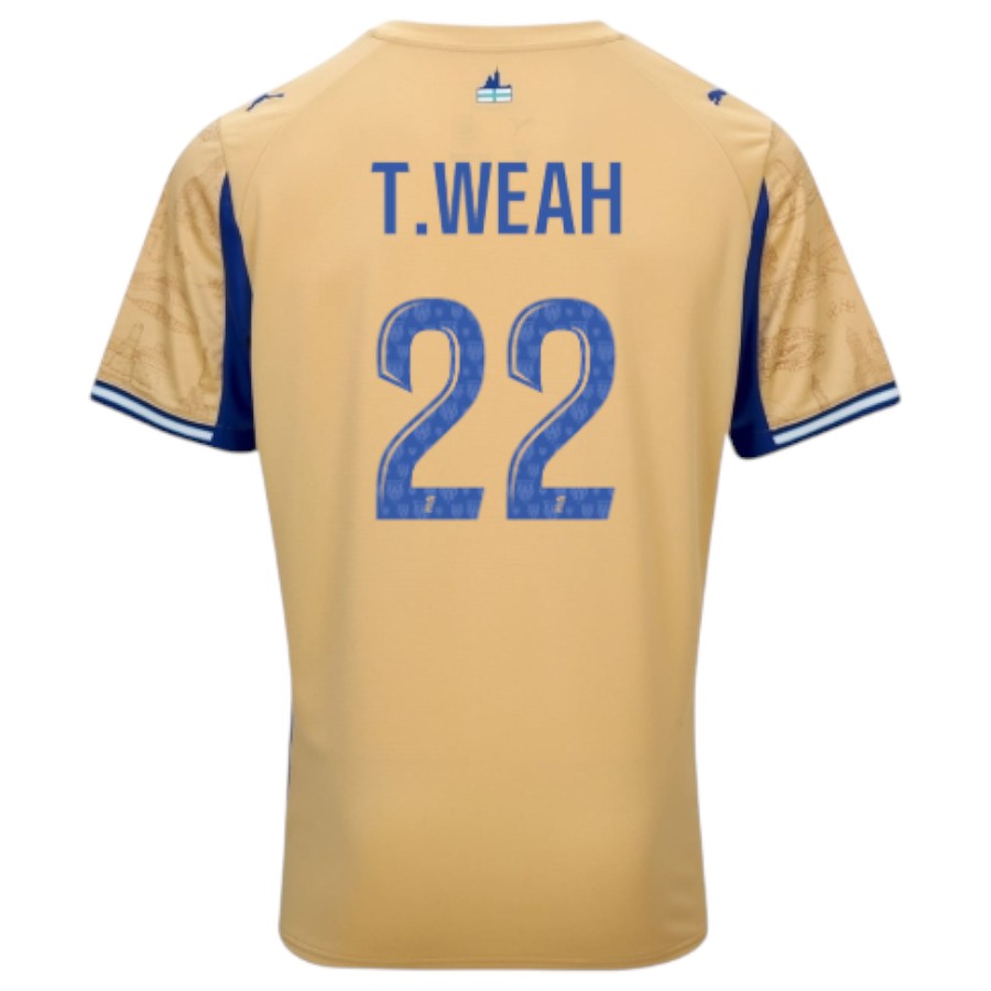 Maillot OM Fourth 2025 2026 Weah – Image 2