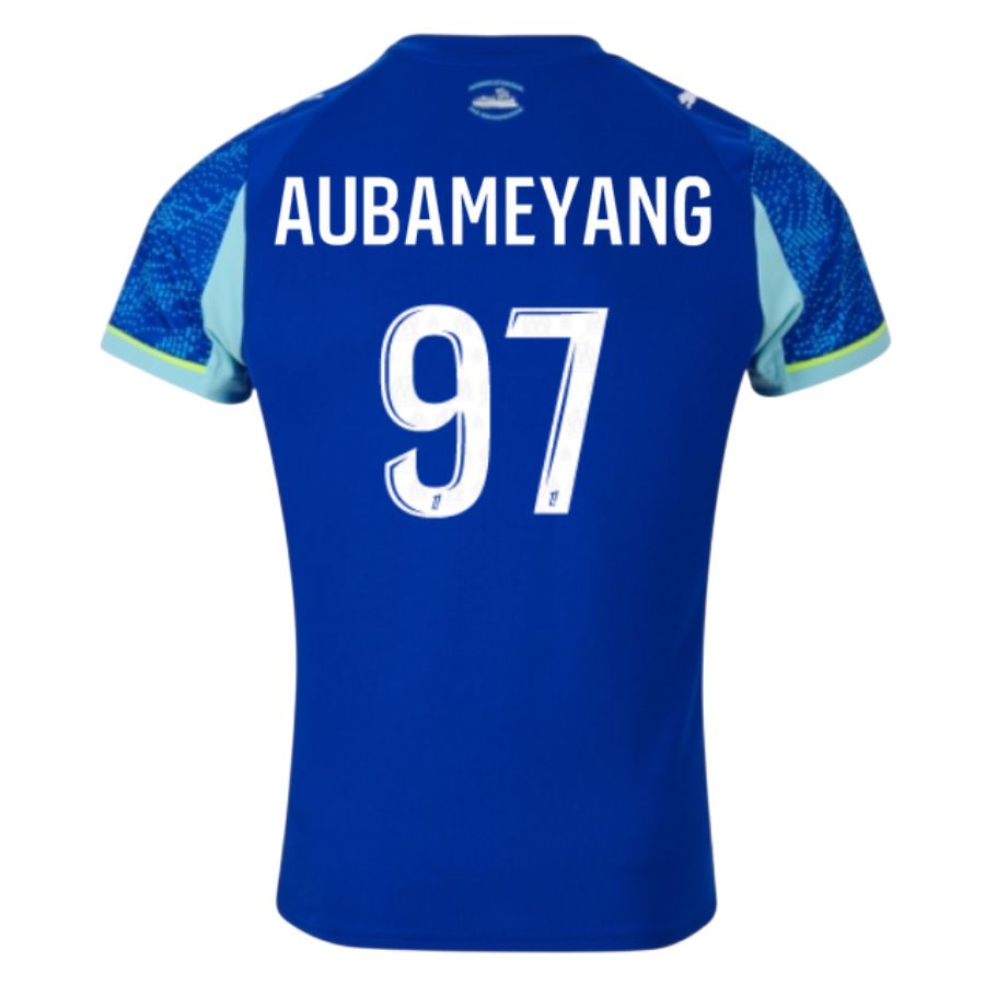 Maillot Kit Enfant OM Third 2025 2026 Aubameyang – Image 2
