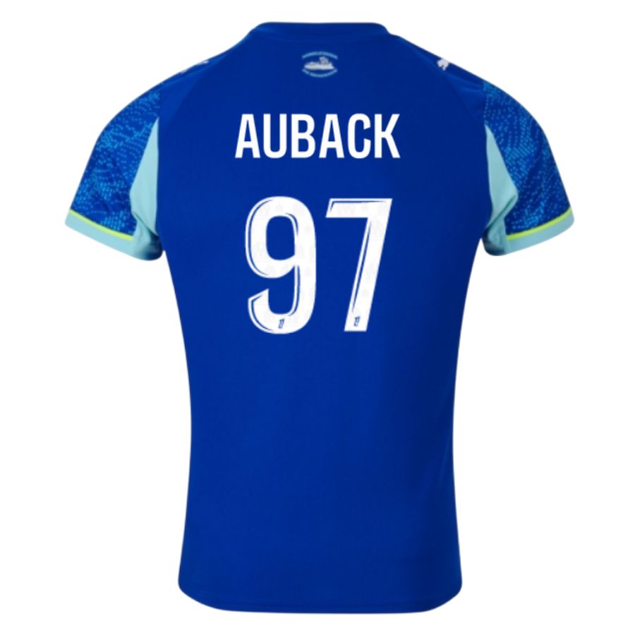 Maillot OM Third 2025 2026 Aubameyang AUBACK 97 – Image 2