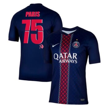 Maillot PSG 2025 2026 Collector x XO 75 Paris