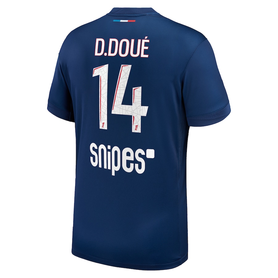 Maillot PSG Domicile 2024 2025 Désiré Doué 1 Etoile – Image 2