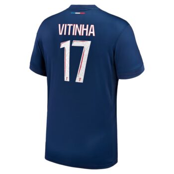 Alternative view of Maillot PSG Domicile 2024 2025 Vitinha 1 Etoile