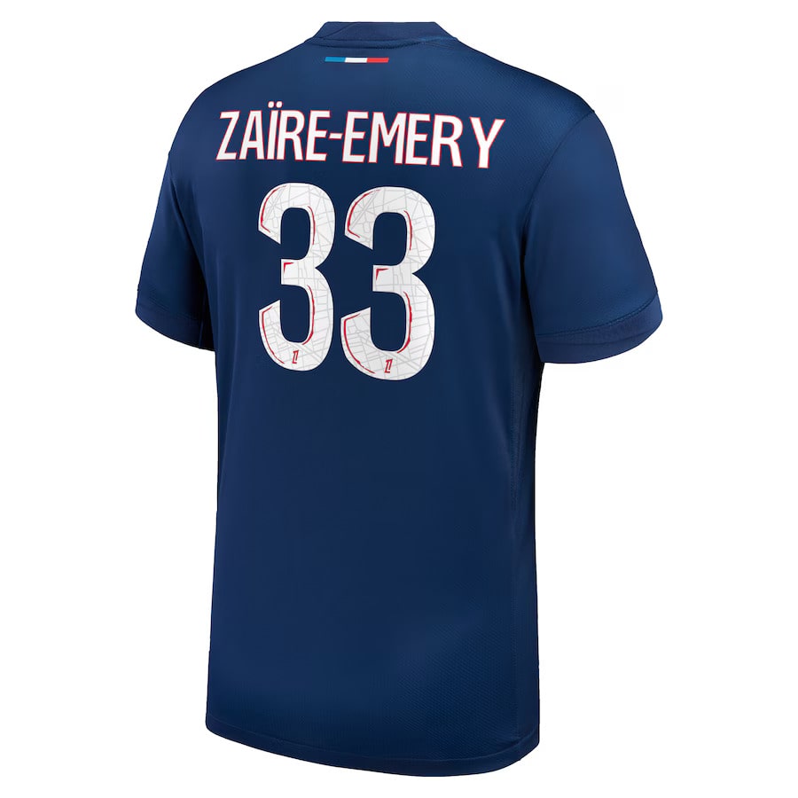 Maillot Kit Enfant PSG Domicile 2024 2025 Zaire Emery 1 Etoile – Image 2