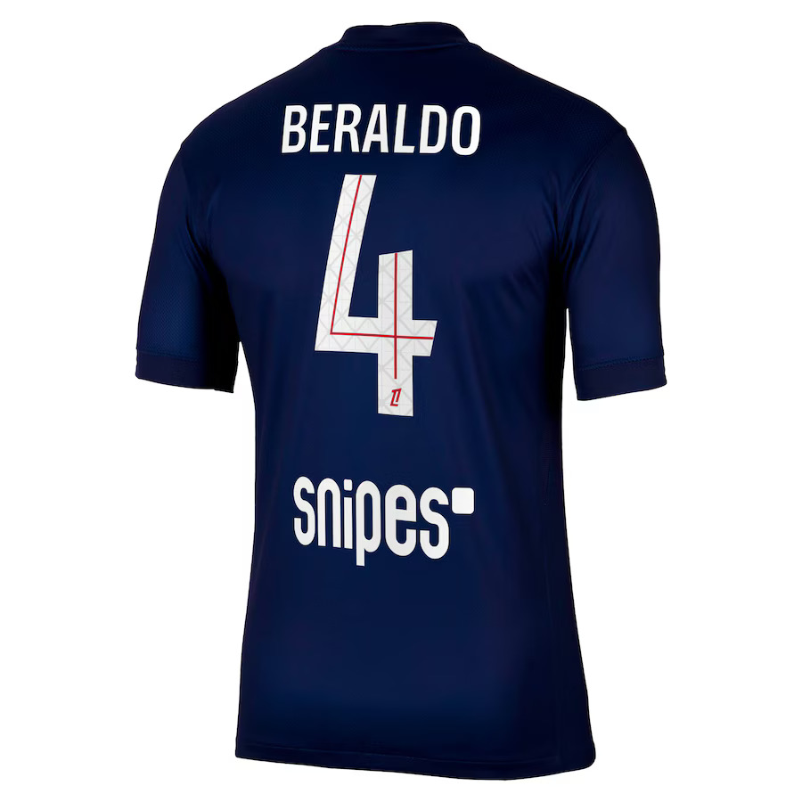 Maillot PSG Domicile 2025 2026 Beraldo – Image 2