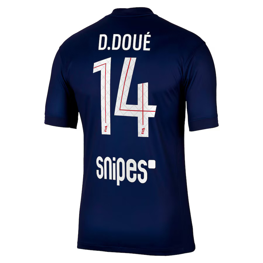Maillot Kit Enfant PSG Domicile 2025 2026 Désiré Doué – Image 2