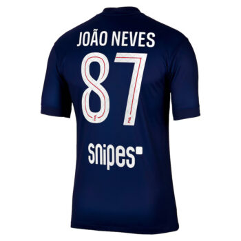 Alternative view of Maillot PSG Domicile 2025 2026 Joao Neves