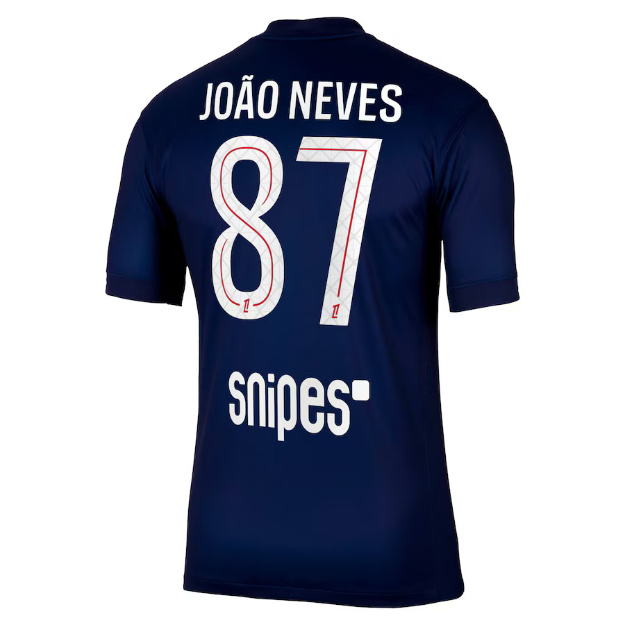 Maillot PSG Domicile 2025 2026 Joao Neves – Image 2