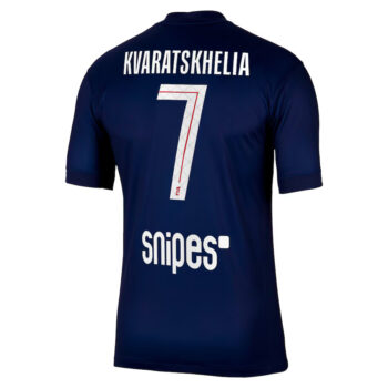 Alternative view of Maillot PSG Domicile 2025 2026 Kvaratskhelia