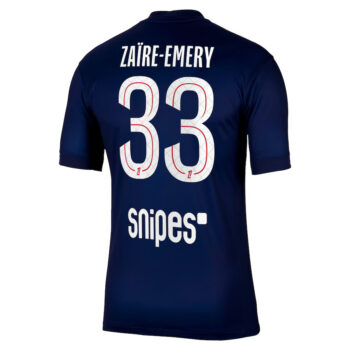 Alternative view of Maillot PSG Domicile 2025 2026 Zaire Emery