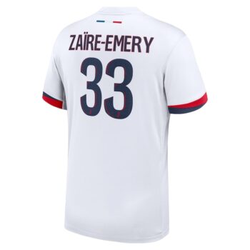 Alternative view of Maillot Kit Enfant PSG Exterieur 2025 2026 Zaire Emery