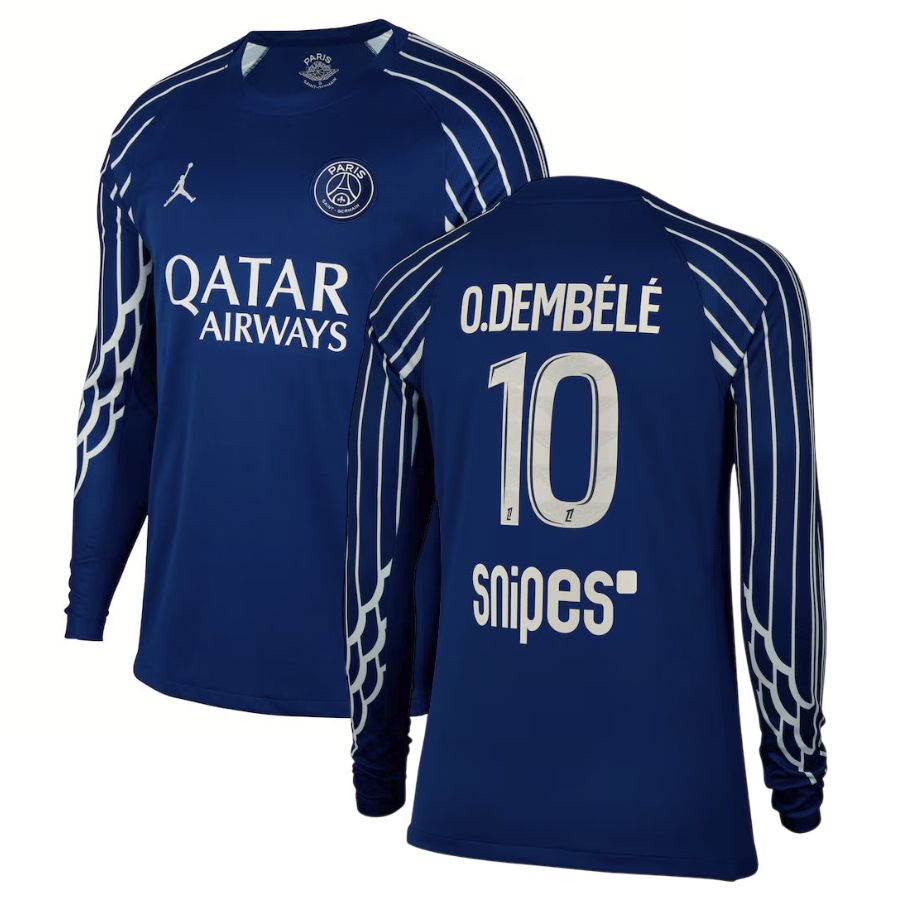 Maillot PSG Fourth 2024 2025 Manches Longues Dembele
