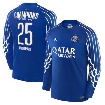 Maillot PSG Fourth Collector Champions d’Europe