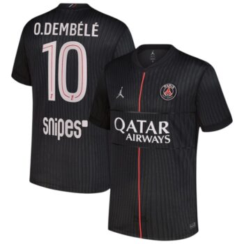 Maillot PSG Jordan Fourth 2025 2026 Dembélé