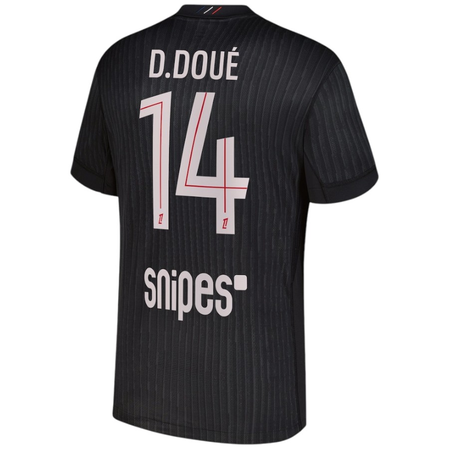 Maillot Kit Enfant PSG Jordan Fourth 2025 2026 Désiré Doué – Image 2