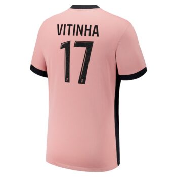 Alternative view of Maillot PSG Third 2024 2025 Vitinha