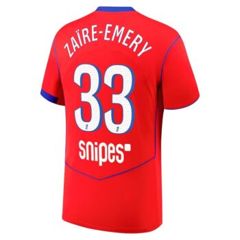 Alternative view of Maillot PSG Third 2025 2026 Zaire Emery