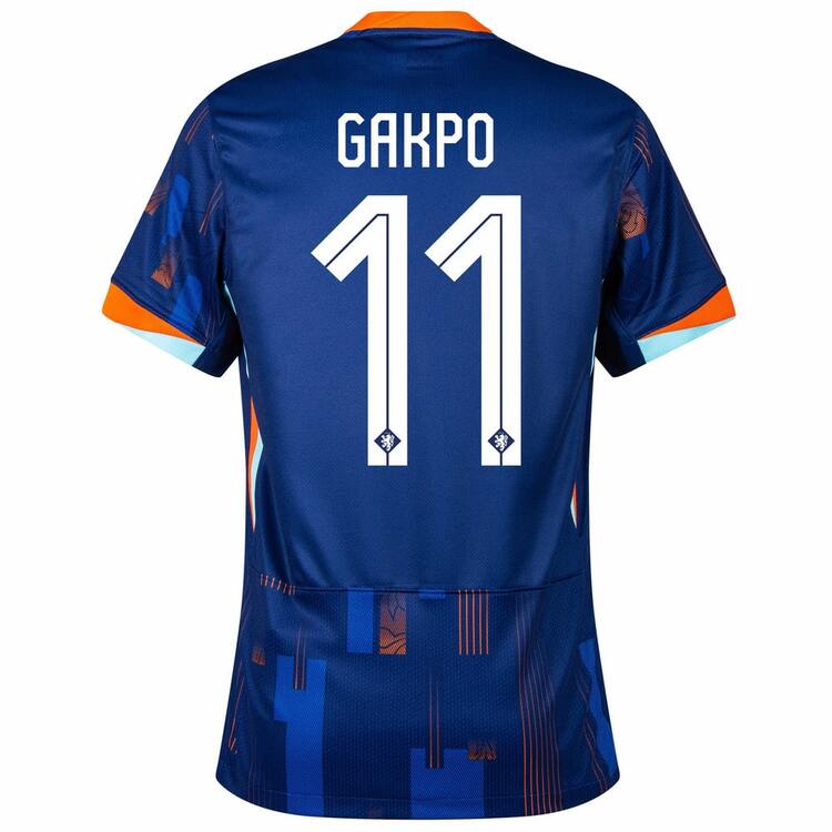 Maillot Pays Bas 2024 2025 Exterieur Gakpo – Image 2