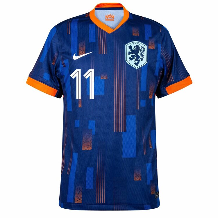 Maillot Pays Bas 2024 2025 Exterieur Gakpo – Image 3