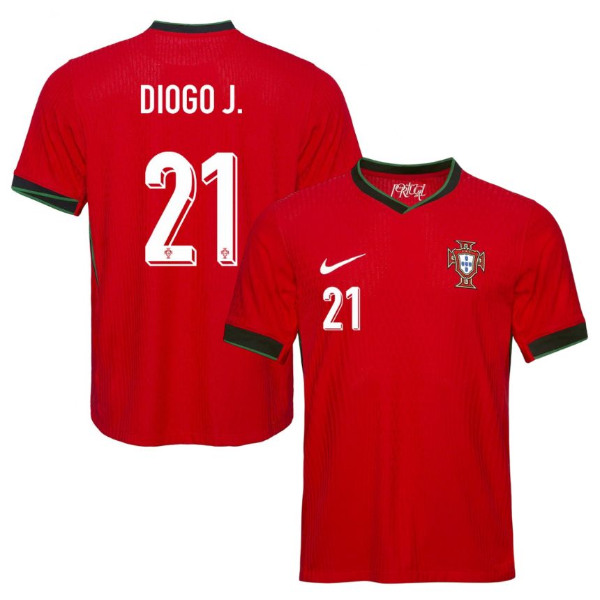 Maillot Enfant Portugal Domicile 2024 2025 Diogo Jota