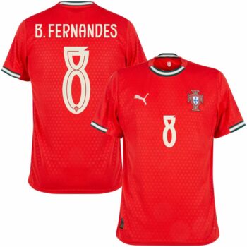 Maillot Portugal Domicile 2025 2026 B. Fernandes