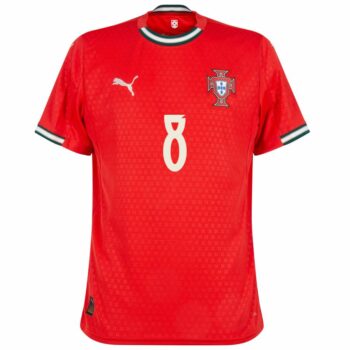 Alternative view of Maillot Portugal Domicile 2025 2026 B. Fernandes