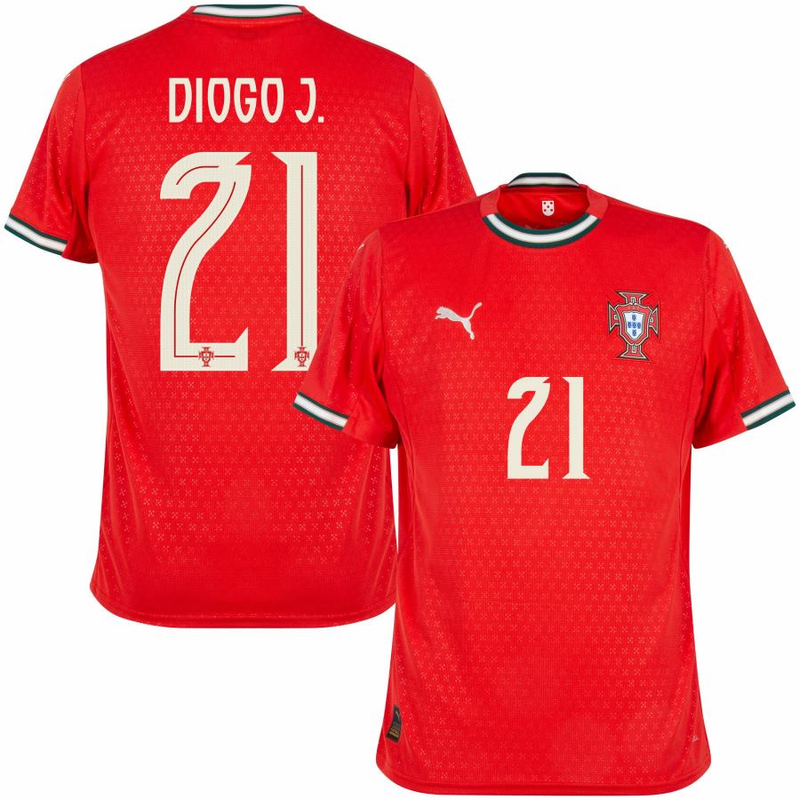 Maillot Portugal Domicile 2025 2026 Diogo Jota