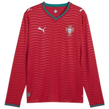 Maillot Portugal Domicile 2026 2027 Manches Longues