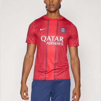 Alternative view of Maillot Pre Match PSG 2025 2026 Rouge