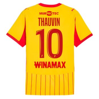 Alternative view of Maillot Kit Enfant RC Lens Domicile 2025 2026 Thauvin