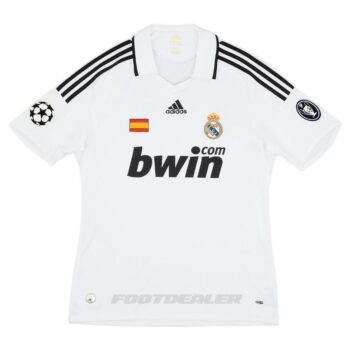 Alternative view of Maillot Real Madrid Domicile 2008 2009 Nistelrooy