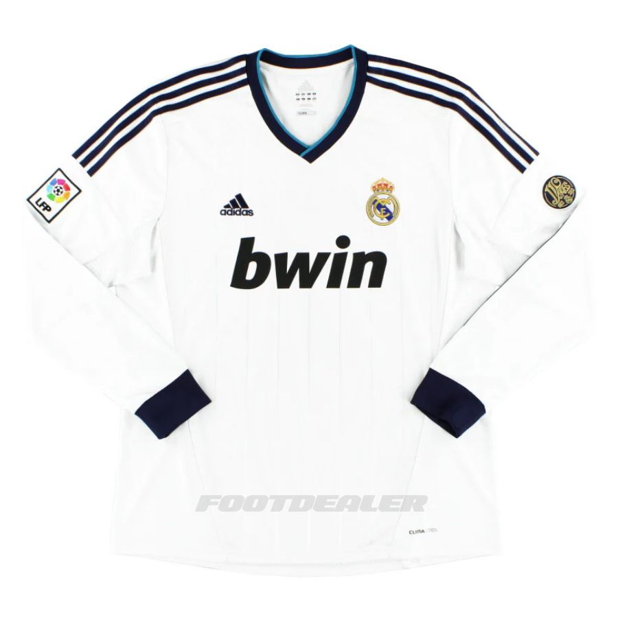 Maillot Real Madrid Domicile 2012 2013 Ronaldo Manches Longues – Image 2